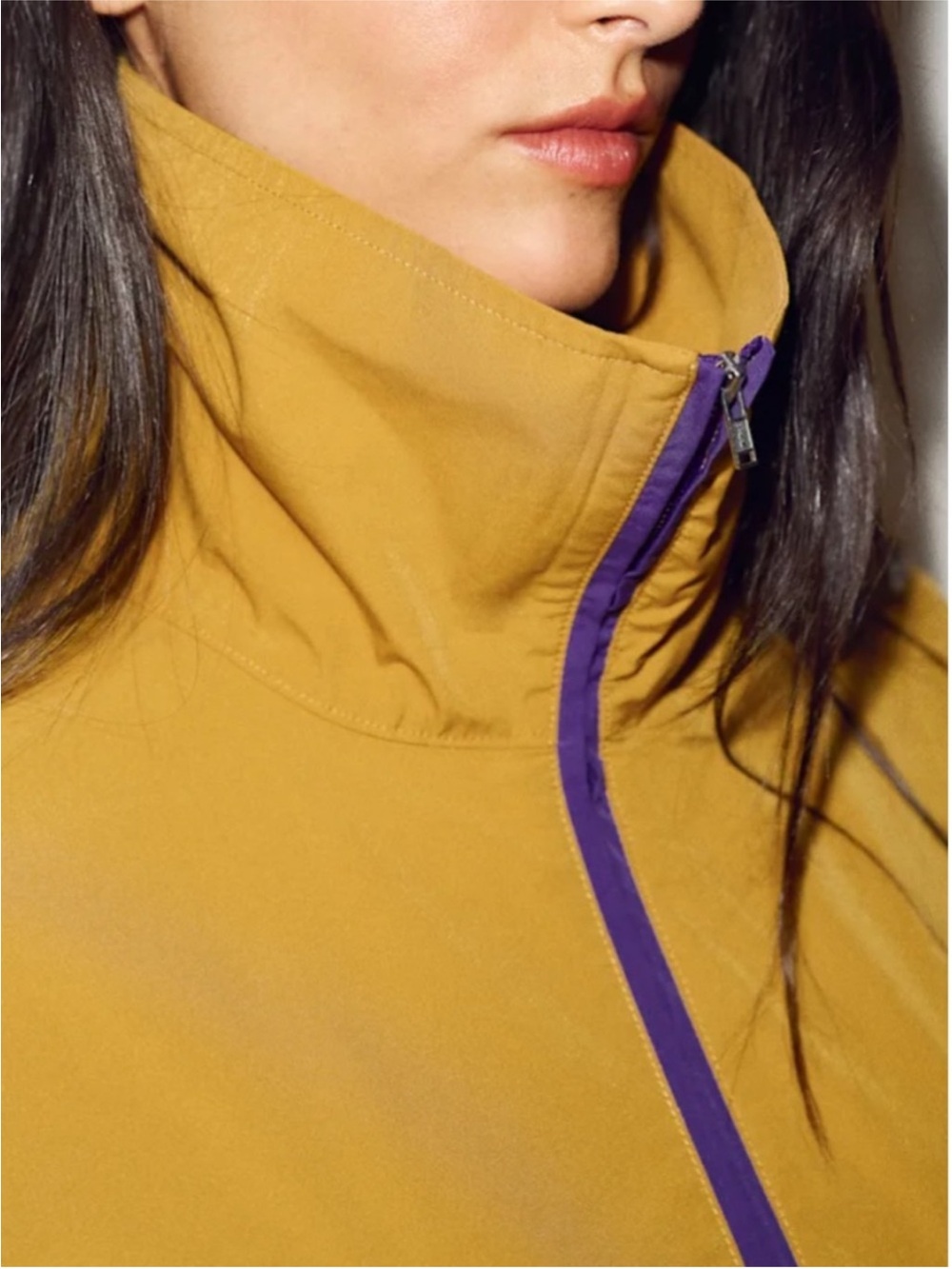 NWT Reformation x Umbro Valeria Anorak Jacket Chartreuse XS - Picture 3 of 8